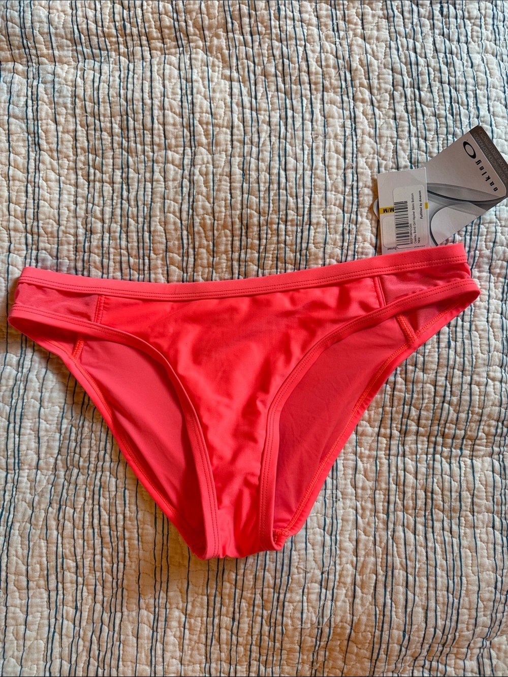 Oakley Women’s Neon Coral Bikini Bottom